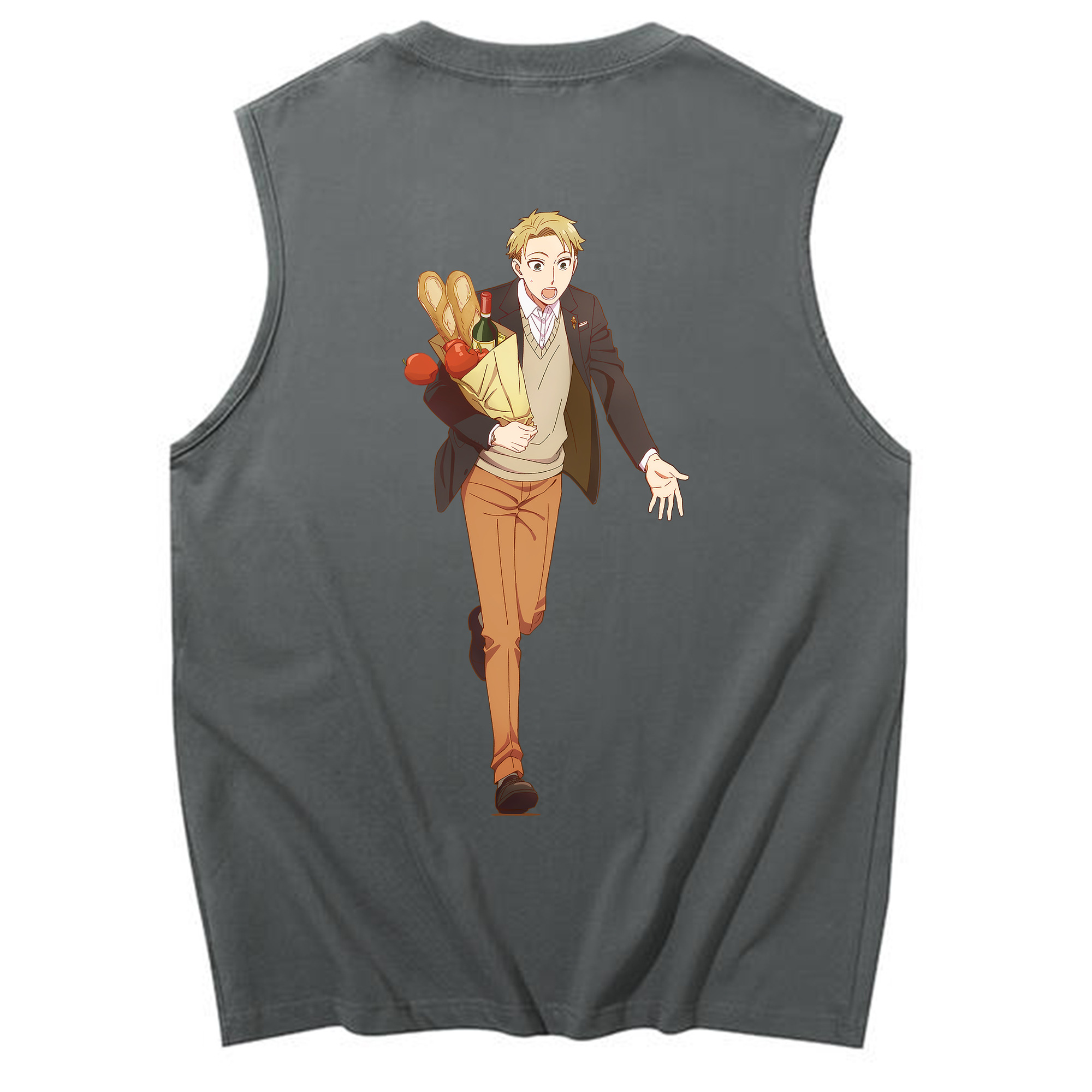 （画像用） SPY×FAMILY间谍家家酒 コットン100％タンクトップ（背面プリント）